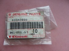 KAWASAKI 10 3/16 Ball Bearings KX1000 EN400 KMX125 KX1100 KLX110 KX80 -600A0600