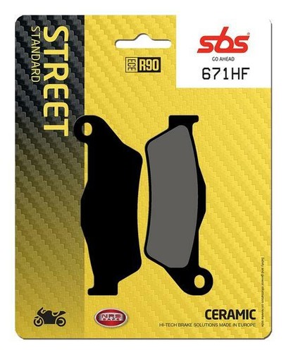 Sbs 671hf ceramic brake pads - 671hf,