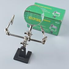 HANDS FREE MAGNIFIER Soldering Jewellery Model Making Painting Magnifying Glass