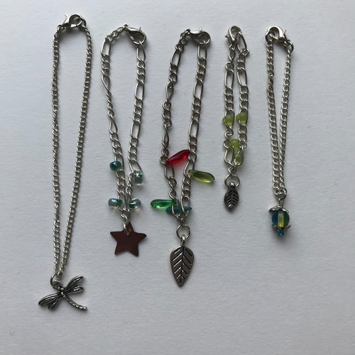 Doll necklace set nature theme - doll,