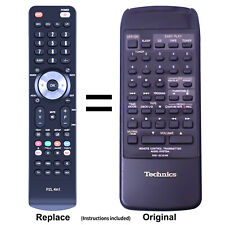 RAK-SC304W Generic Replacement For Technics Stereo Amplifier Remote SU-X120