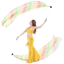 Belly Dance Silk Veil Poi