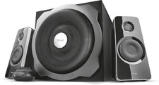 Trust Tytan 2.1 PC Speakers with Subwoofer, 120W (60W RMS), UK Plug, Sound... 