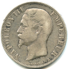 5 Francs Silver Napoleon III