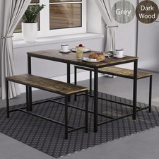 Industrial Wooden Dining Table