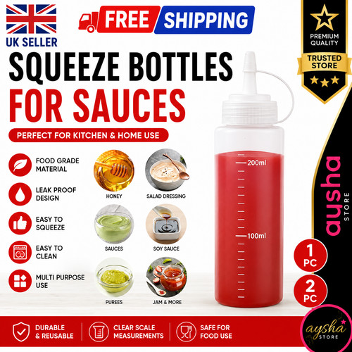 Large squeeze condiment - squeeze,