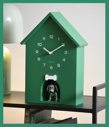 Karlsson dog house - house, clock