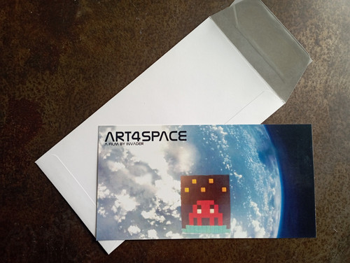 Rare invader invitation art - rare,