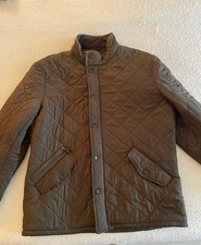 BARBOUR POWELL JACKET XL DEEP OLIVE
