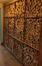 Lovely Display Logs, Decorative , Firewood Logs, 55cm x 35cm Area