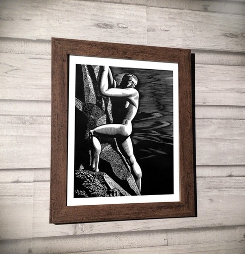 Rockwell kent print - rockwell,