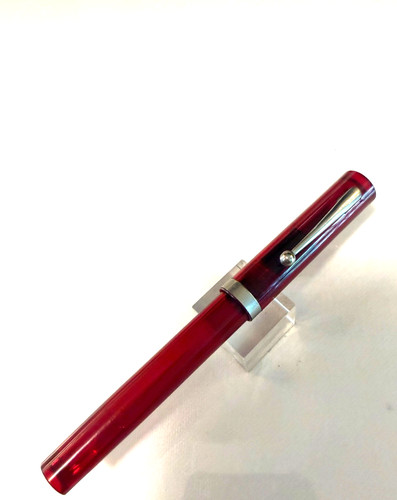 1980s clear red sheaffer - 1980s,