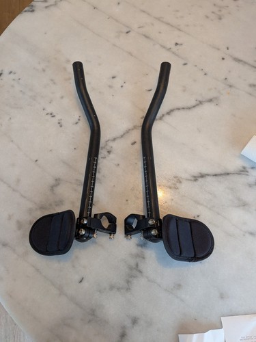 Aluminium aerobar extensions - aluminium,