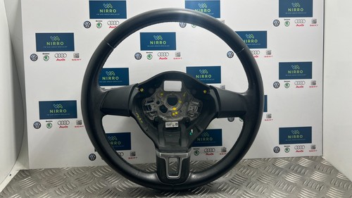 Polo leather steering wheel - polo,