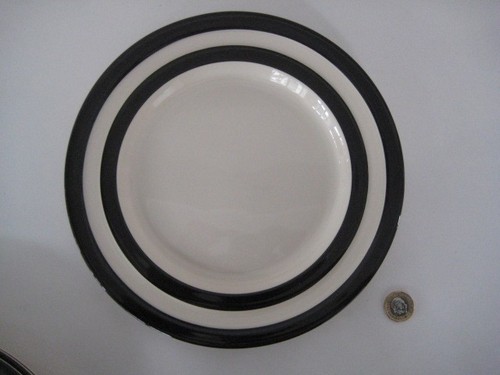 Vintage green cornishware - g,