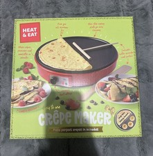 Heat & Eat Crepe Pancake Maker