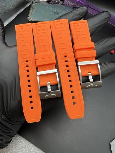 Breitling 22mm orange - 22mm,