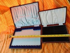 2 Antique Cutlery Boxes Empty