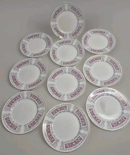 Shelley bone china side plates - shelley,