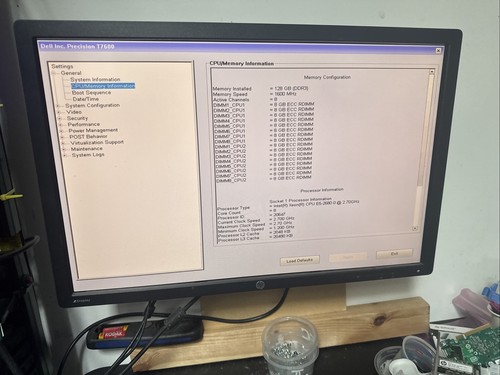Dell t7600 workstation 2x - dell,