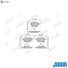 BRAKE PAD SET DISC BRAKE
