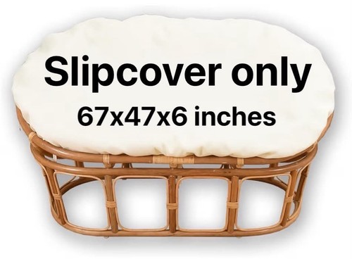 New oval double papasan - double,