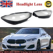 Pair L+R Headlight Lens