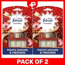 Febreze 3Volution Plug In Refills Spiced Apple Scent Home Fragrance 20ml 2 Packs