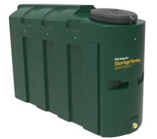 Harlequin 1000L Oil Tank |Slimline Bunded Heating Oil Storage w FREE Fitting Kit