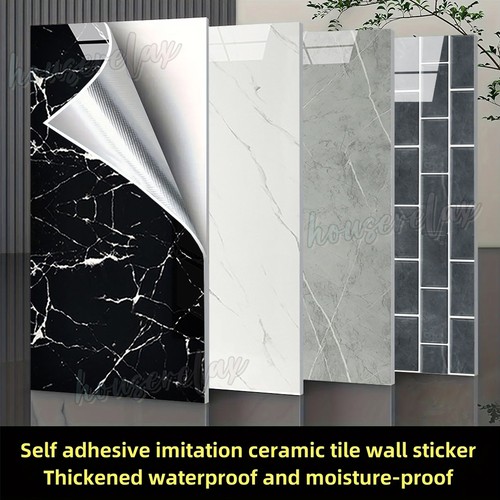 100 pack self adhesive marble - 100,