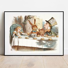 Art print Mad Hatter's Tea