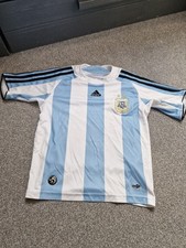 Vintage Adidas Argentina Football Shirt Jersey Size 26/28 Youth/Kids