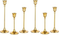 36 Pcs Candle Holders Brass