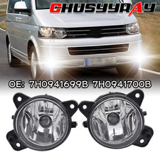2x For VW Transporter T5 2003-2009 Halogen Front Fog Lights Lamps Left & Right