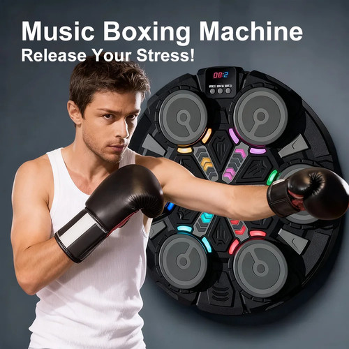 Smart music boxing machine - music,