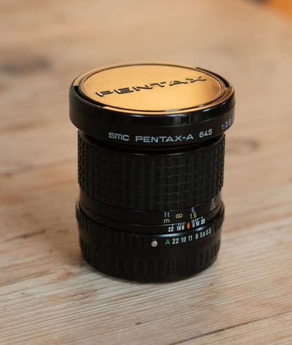 Smc pentax 645 - pentax-a, f3.5