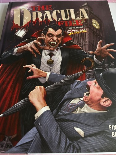 Scream dracula file - scream!, hardback