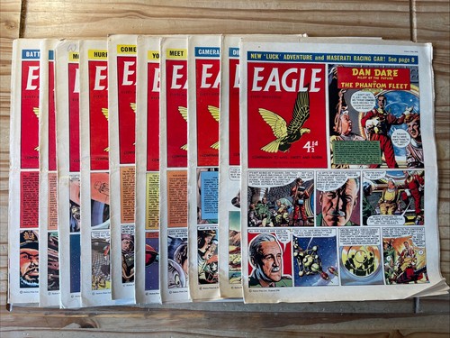Eagle comic x10 vgc - g, vgc,