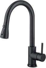 Matte Black Pull Down Kitchen