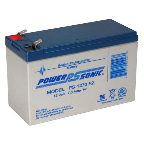 Power sonic 12v 7ah agm - 12v, f2