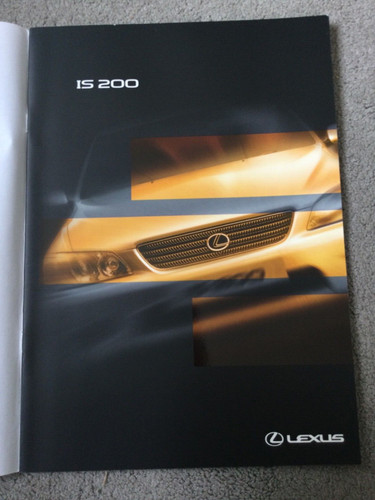 Lexus 200 brochure - lexus, is