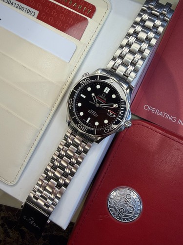 Omega seamaster black - seamaster, 41