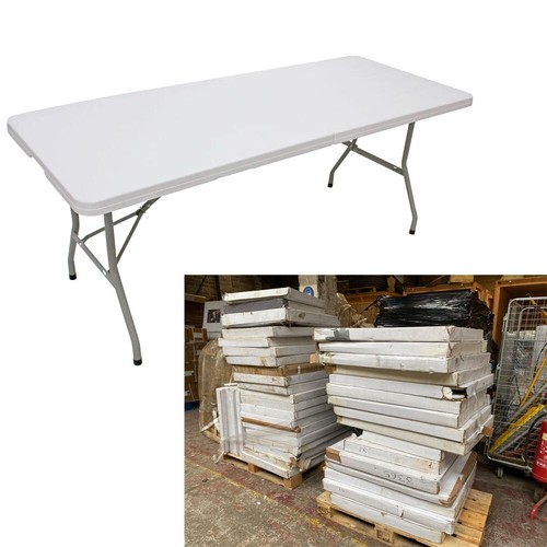 6ft folding tables - 6ft, (180cm)