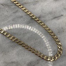 Curb Link Chain Necklace 9ct