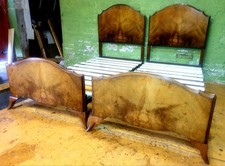 Elegant Pair Of Art Deco Queen