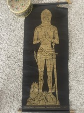 Vintage Brass Rubbing Henry