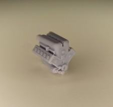 1/43 V10 engine Audi R8 Garage tools Diorama