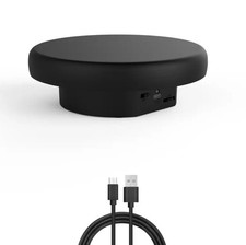 16cm 360° Rotating Turntable Display Stand USB/Battery Powered 2KG Load