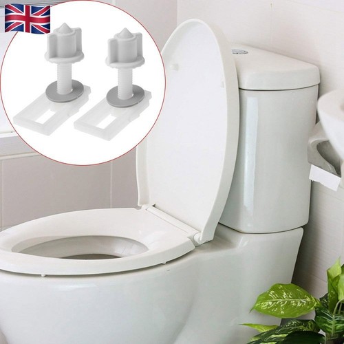 2pc plastic toilet seat screw - toilet,
