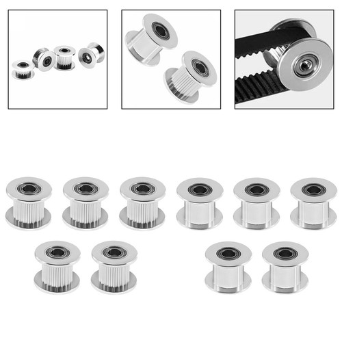 Aluminum idler pulley - idler, set